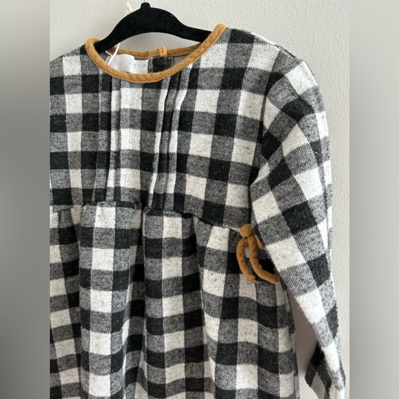 Zara Gingham Dress 12/18M - Picture 2 of 2